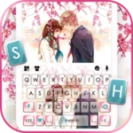 Logo of Sakura Love Keyboard Backgroun android Application 